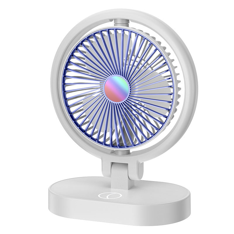 Home Office Little Fan Dual-purpose Charging And Plug-in Cycle